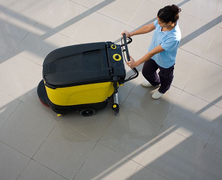 Commercial & Industrial Floor Cleaning, Services